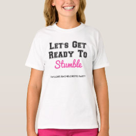 Vamos nos Preparar para Camiseta de Festa de Trope