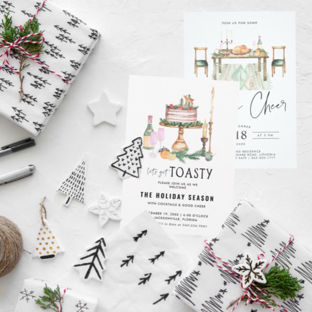 Vamos Obter Toastia | Convite para Festas de Féria (Criador carregado)