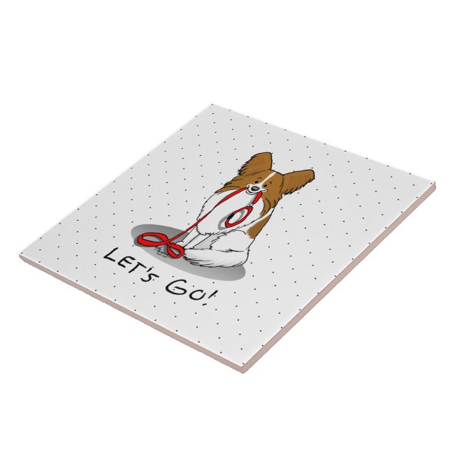 Vamos! Papillon (branco e vermelho) (Lateral)