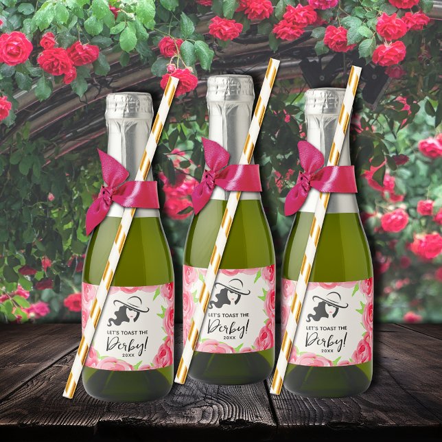 Vamos para o Derby! (Let's Toast the Derby! Mini Sparkling Wine Labels)