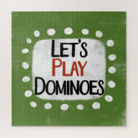 Vamos Play Dominoes Jigsee Quebra-cabeça