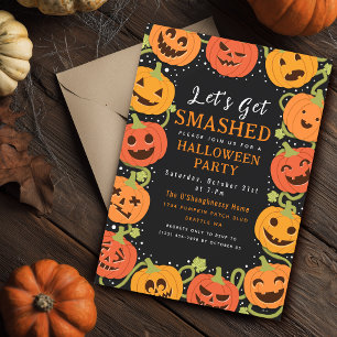 Vamos Receber Convite De Festa De Halloween Para A