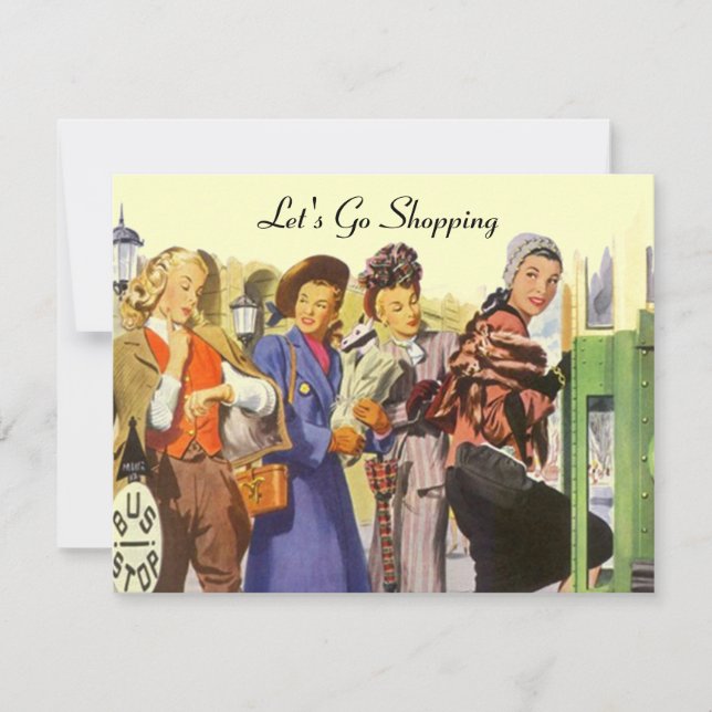 VAMOS Retroativo IR COMPRANDO Convites Ponto de Ba (Frente)