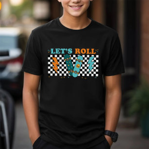 Vamos Roll Menino Verificado no skate Retro