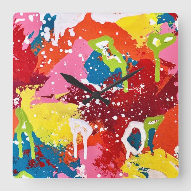 Vamos sai com um relógio de parede (Frente)