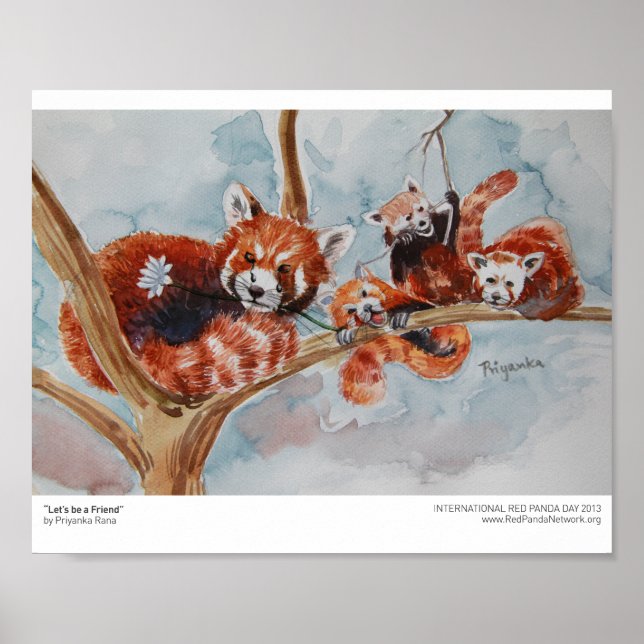 "Vamos ser um amigo" Impressão (Frente)