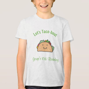 Vamos Taco-bout Nome Personalizado Idade Aniversár