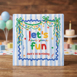 Vamos ter alguns Guardanapos de Aniversário de Men