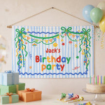 Vamos ter um aniversário de menino divertido