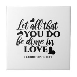 Vamos todos fazer amor - 1 cor 16:14