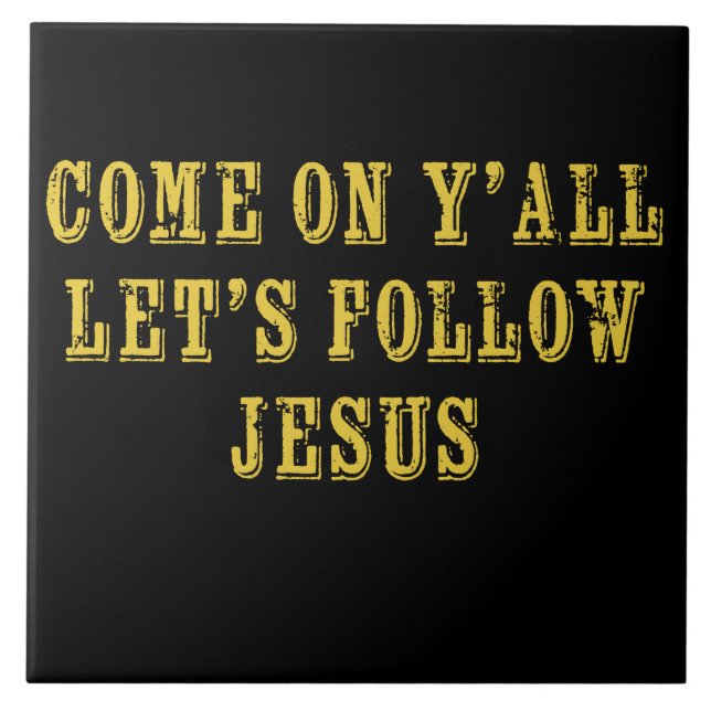 Vamos todos seguir a fé cristã de Jesus (Frente)