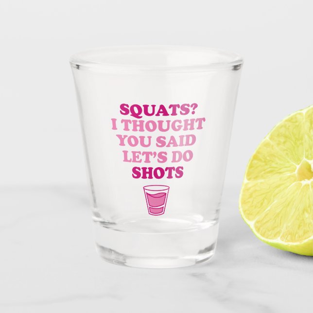 Vamos Tomar Shot - Copo de Shot (Frente)