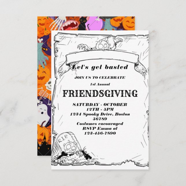 Vamos Torrado | Convite para apresentação de propo (Frente/Verso)