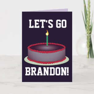 VAMOS VÁ BRANDON! CARTÕES DE ANIVERSÁRIO