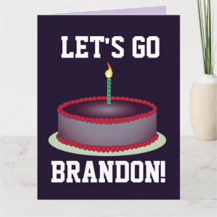 VAMOS VÁ BRANDON! CARTÕES DE ANIVERSÁRIO