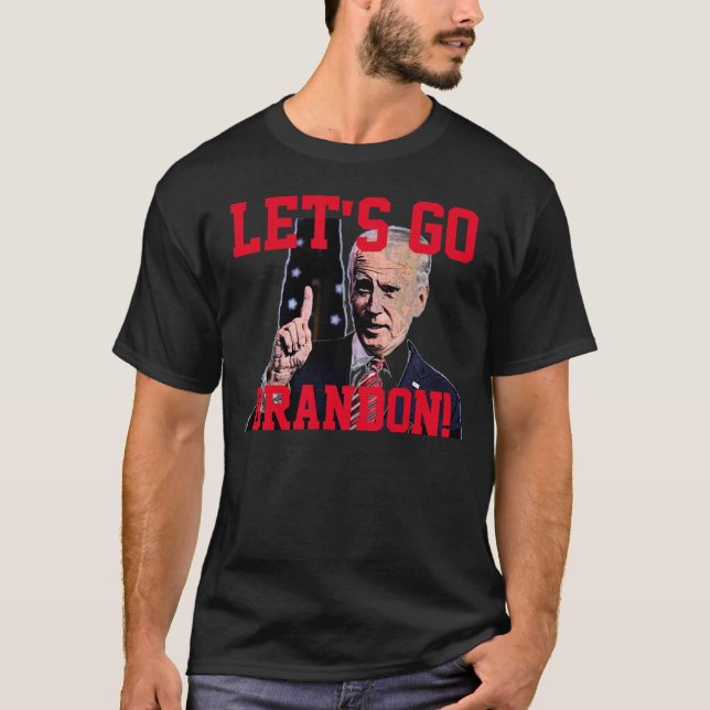 "Vamos vai Brandon!" Camiseta (Frente)