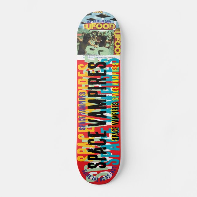 VAMPIROS ESPACIAIS Skateboard (Frente)