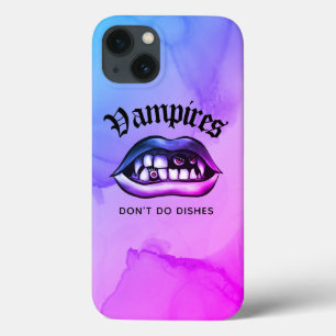 Vampiros não lavam pratos de vaporwave engraçado