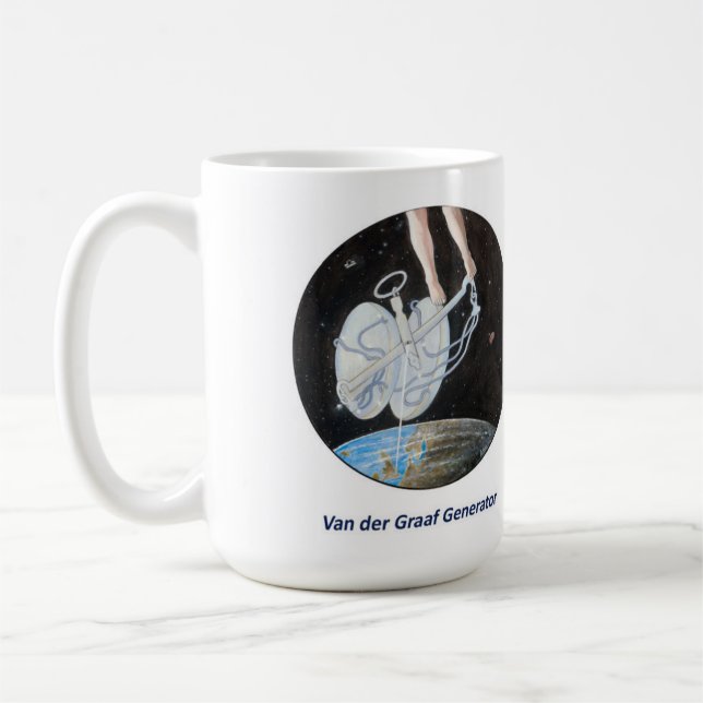 Van Der Graaf Gerador H ele caneca de café (Esquerda)