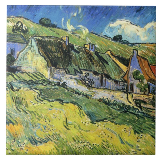 Van Gogh - A Group of Cottages (Frente)