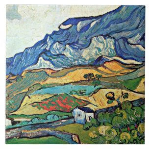 Van Gogh - A paisagem da montanha Les Alpilles