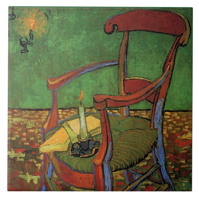 Van Gogh - A Poltrona de Paul Gauguin, (Frente)