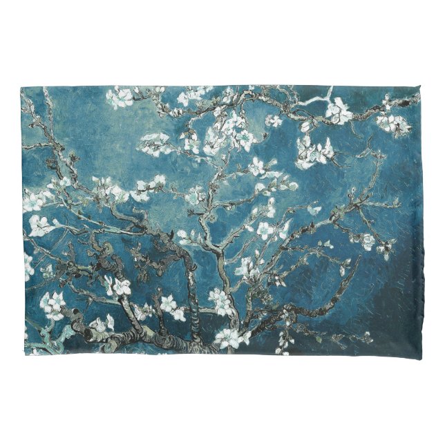 Van Gogh Almond Blossoms : Teal Escuro (Frente)