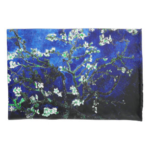 Van Gogh Almond Blossoms Vibrante Azul