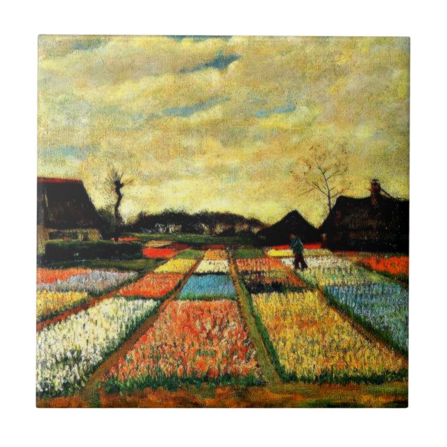 Van Gogh art: Flower Beds na Holanda (Frente)