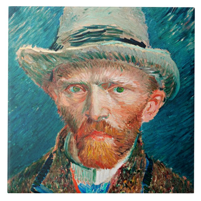 Van Gogh - autorretrato, (Frente)