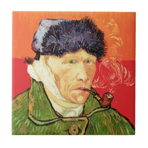 Van Gogh - Autorretrato com a Orelha Enfaixada e C