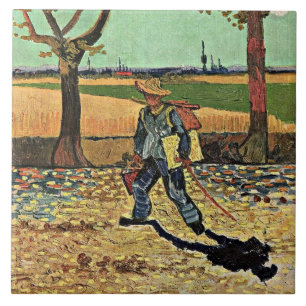 Van Gogh: Autorretrato na Estrada Tarascon
