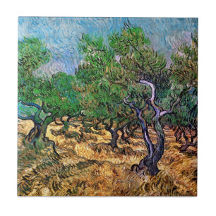 Van Gogh - bosque verde-oliva