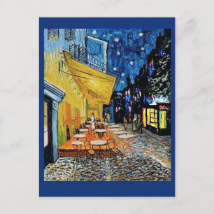 Van Gogh, Cafe Terrace à Noite, Cartão de Posto de