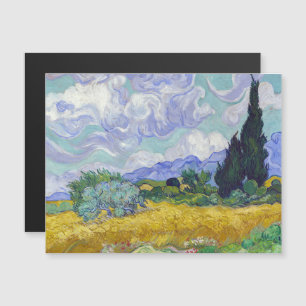 Van Gogh - Cartões Magnéticos Cypress Campo De T