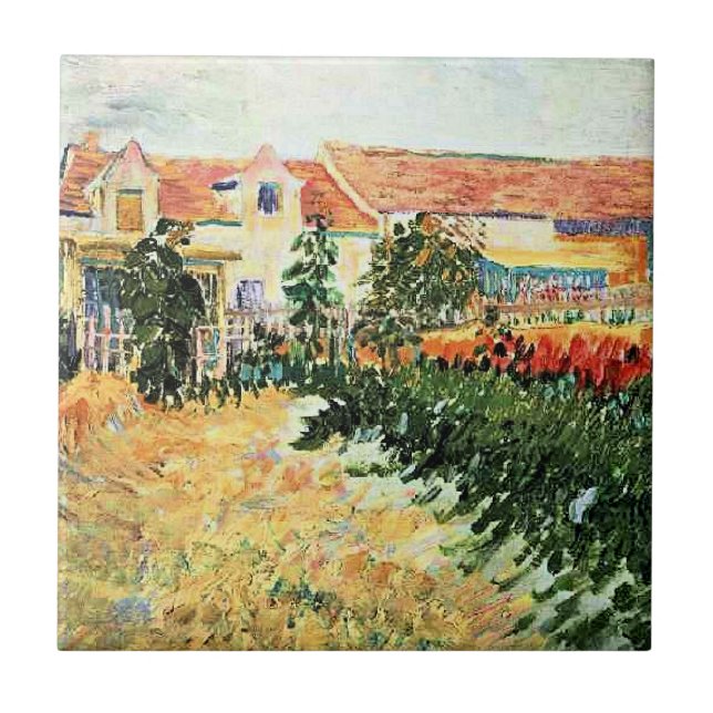 Van Gogh - Casa com Girassóis (Frente)