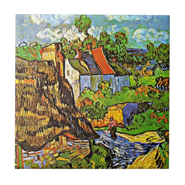 Van Gogh - Casas em Auvers (Frente)