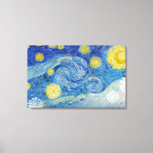 Van Gogh é a Canvas da Noite Estrelada