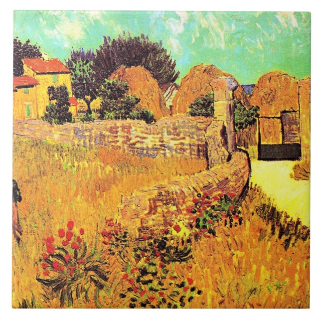 Van Gogh - Farmhouse in Provence (Frente)