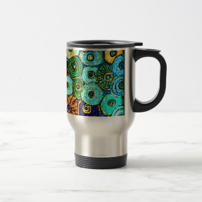 Van Gogh floresce a caneca de viagem (Direita)