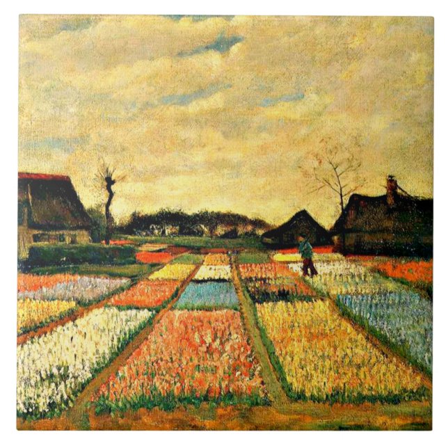 Van Gogh - Flower Beds na Holanda (Frente)