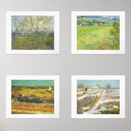 Van Gogh Four Seasons Fine Art Landscapes