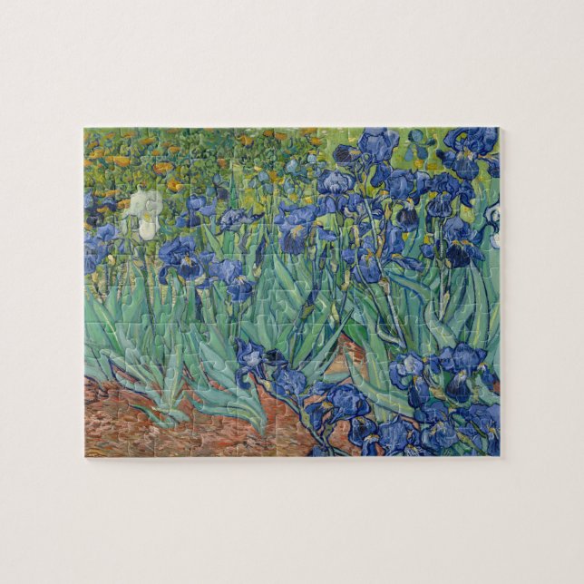 Van Gogh Irises Quebra-cabeça (Horizontal)