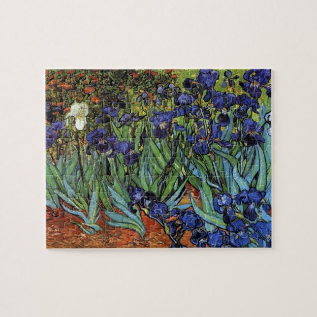 Van Gogh Irises Quebra-cabeça (Horizontal)