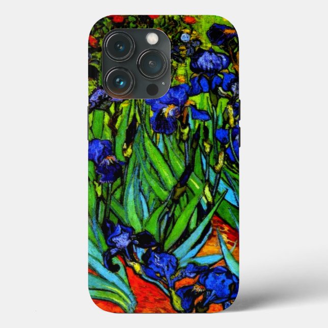 Van Gogh - Irrises Case-Mate capas de iphone (Verso)