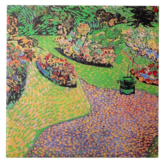 Van Gogh - Jardim em Auvers (Frente)