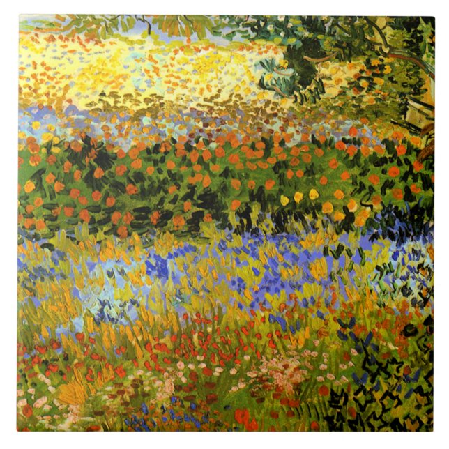 Van Gogh - Jardim Flor (Frente)