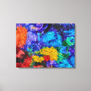 Van Gogh Monet Style Canvas Painting Wall Art