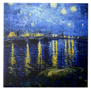 Van Gogh - Noite Estrelada sobre o Ródano