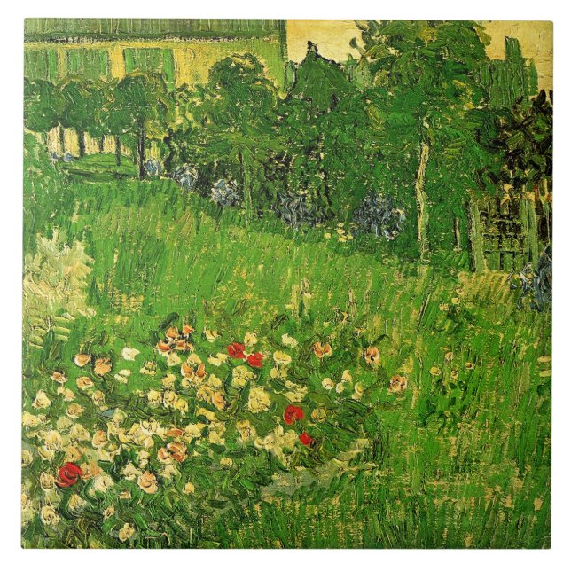 Van Gogh - O Jardim de Daubigny, (Frente)